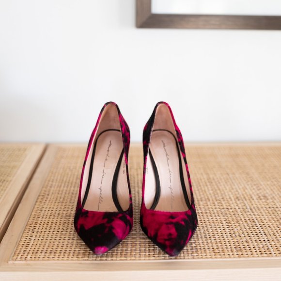 Moda in Pelle Pony Hair High Heels - Picture 3 of 3